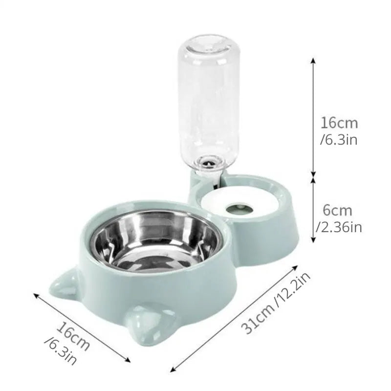 Automatic Pet Water & Food Feeder