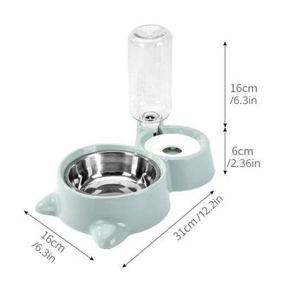 Automatic Pet Water & Food Feeder