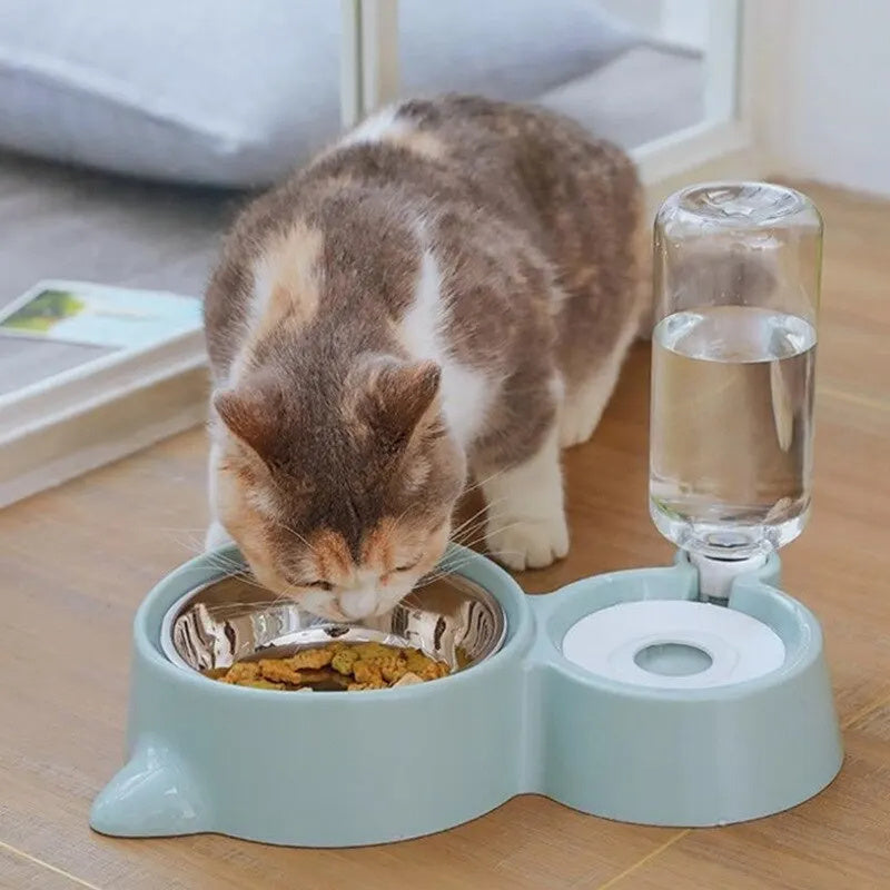 Automatic Pet Water & Food Feeder