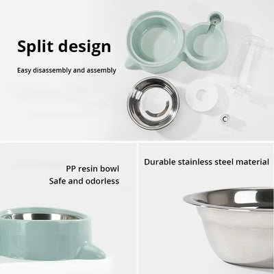 Automatic Pet Water & Food Feeder